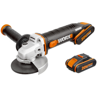 Купить УШМ WORX WX800 20V 2,0Ач фото №2