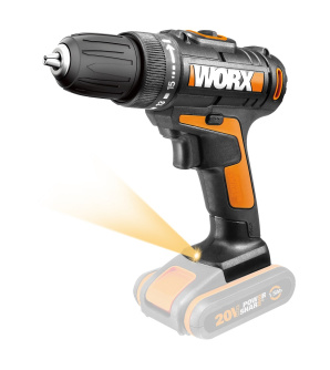 Купить Дрель аккумуляторная WORX WX101.9 20V без акк и з/у фото №1