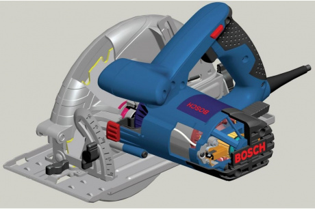 Купить Пила дисковая BOSCH GKS 190 + ящик Toolbox PRO   0.615.990.L2E фото №8