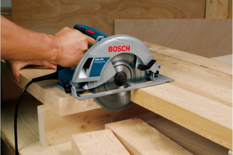 Купить Пила дисковая BOSCH GKS 190 + ящик Toolbox PRO   0.615.990.L2E фото №9