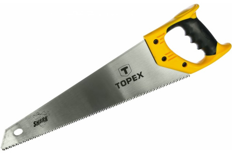 Купить TOPEX Ножовка по дереву  400мм  "Shark" 7TPI  10A440 фото №1